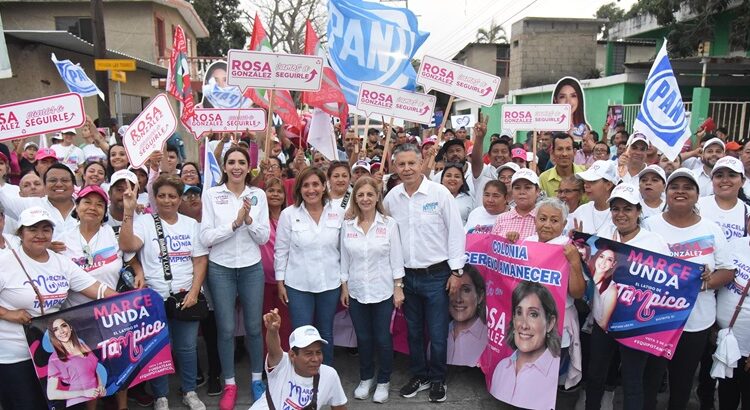 Colonia Del Bosque se pronuncia por la continuidad con Rosa González, Chucho Nader y Marcela Unda
