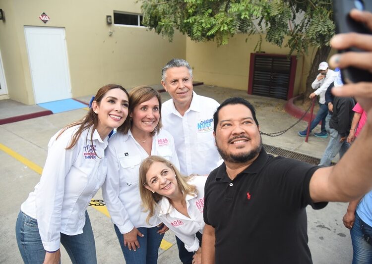 Colonia Del Bosque se pronuncia por la continuidad con Rosa González, Chucho Nader y Marcela Unda