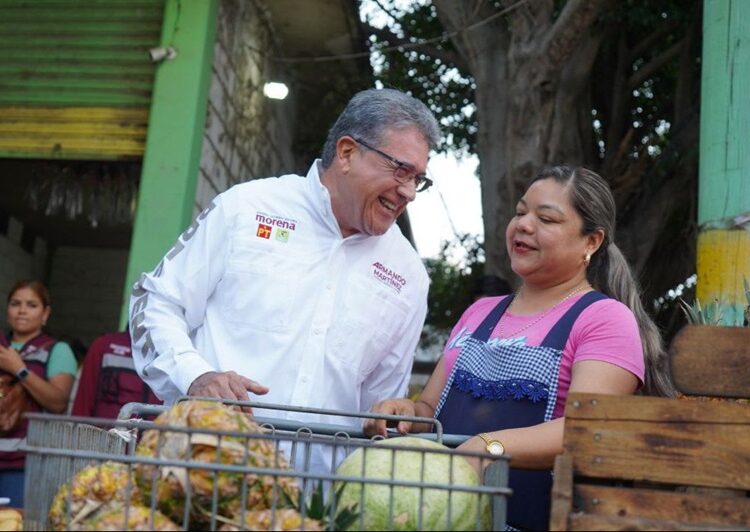 Comerciantes de la Central de Abastos respaldan proyecto de AMM