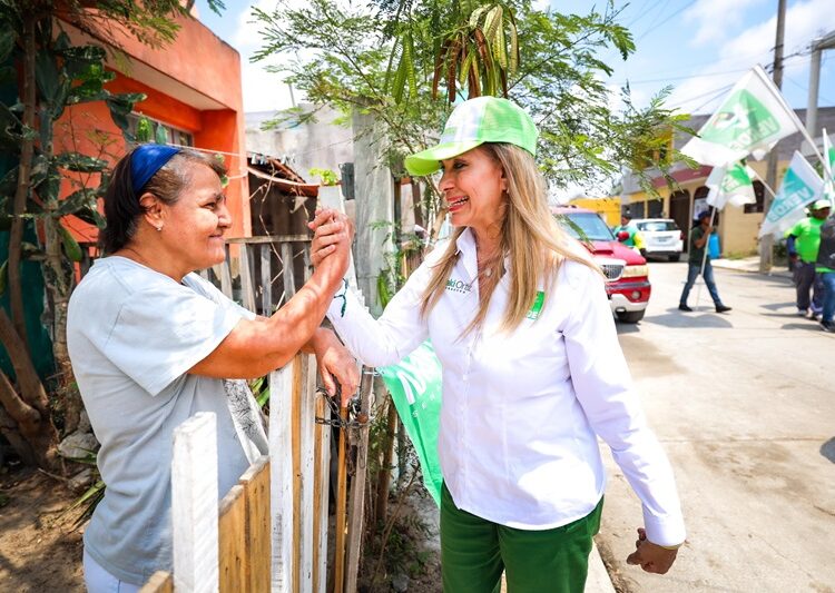 Confían altamirenses en Maki Esther Ortiz Domínguez y votarán por el Partido Verde