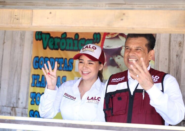 Crece ola guinda en Victoria y fortalece a Lalo Gattás