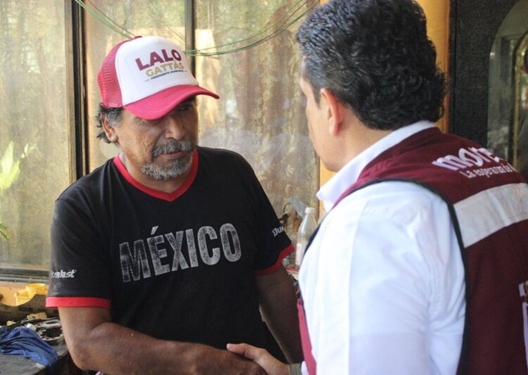 Crece ola guinda en Victoria y fortalece a Lalo Gattás