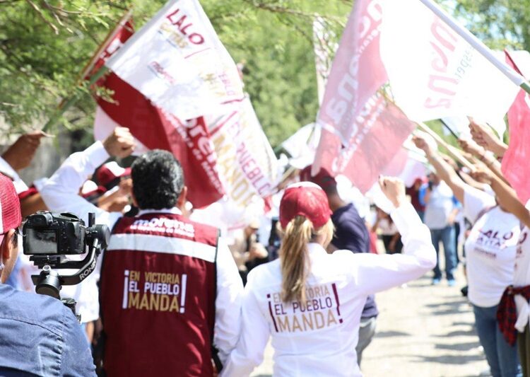 Crece ola guinda en Victoria y fortalece a Lalo Gattás