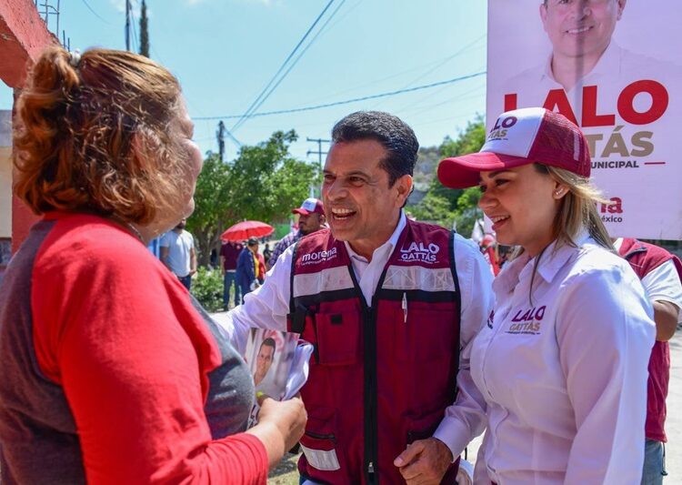 Crece ola guinda en Victoria y fortalece a Lalo Gattás