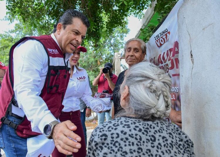 Crece ola guinda en Victoria y fortalece a Lalo Gattás