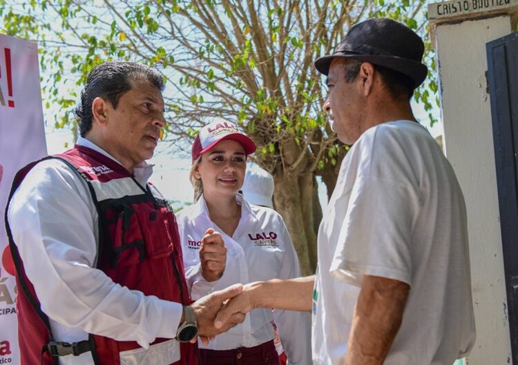 Crece ola guinda en Victoria y fortalece a Lalo Gattás