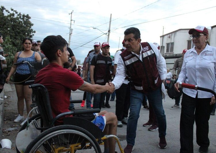 Crece ola guinda en Victoria y fortalece a Lalo Gattás
