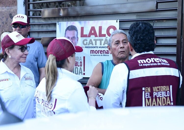 Crece ola guinda en Victoria y fortalece a Lalo Gattás