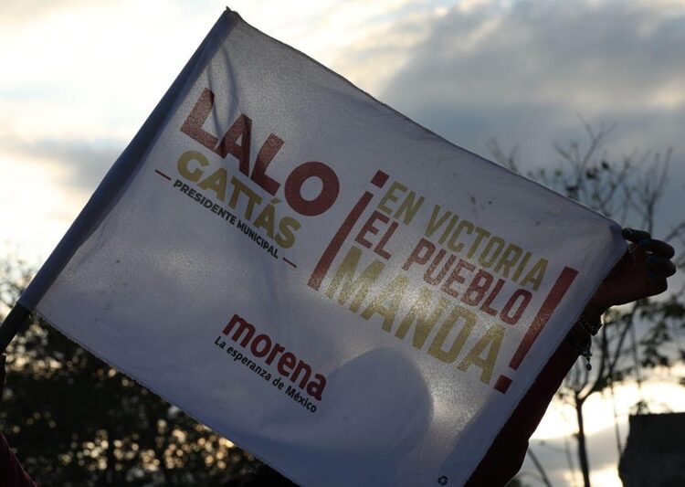 Crece ola guinda en Victoria y fortalece a Lalo Gattás