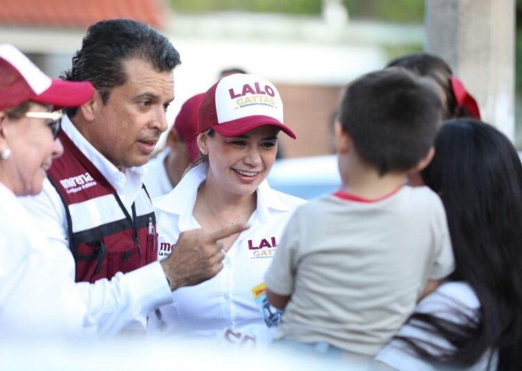 Crece ola guinda en Victoria y fortalece a Lalo Gattás