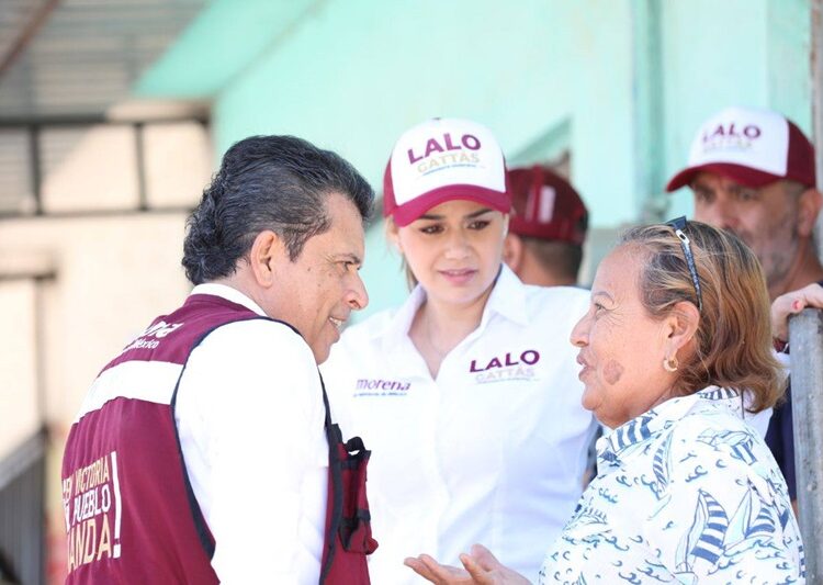 Crece ola guinda en Victoria y fortalece a Lalo Gattás