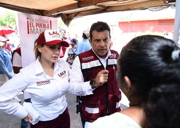 Crece ola guinda en Victoria y fortalece a Lalo Gattás