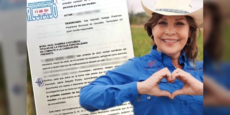 Denuncias contra alcaldesa Ada Gabriela Verlage Friedman por presuntos delitos penales y electorales