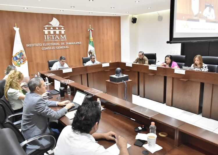 Determina IETAM orden que ocuparán emblemas de los partidos en las boletas y documentación electoral