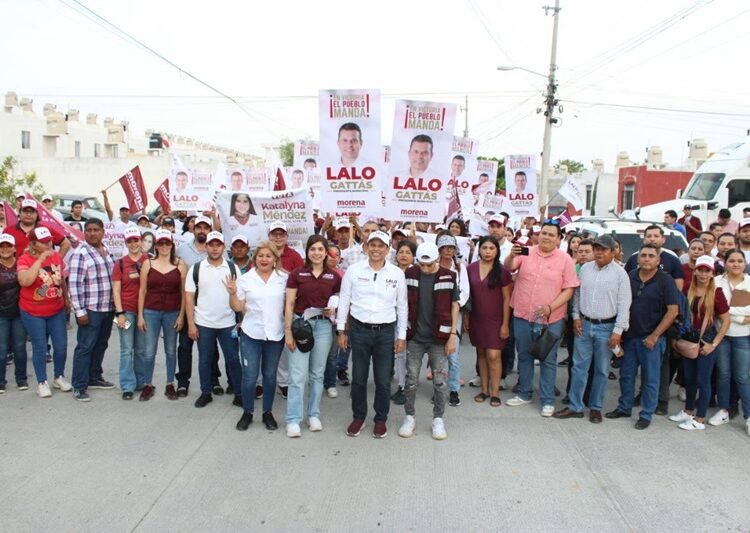 En la Marte R. Gómez refrendan voto de confianza a Lalo y Morena