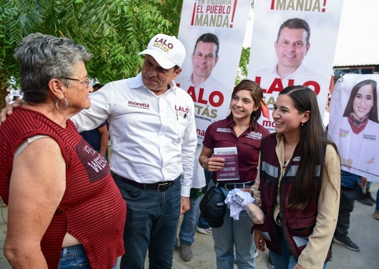 En la Marte R. Gómez refrendan voto de confianza a Lalo y Morena