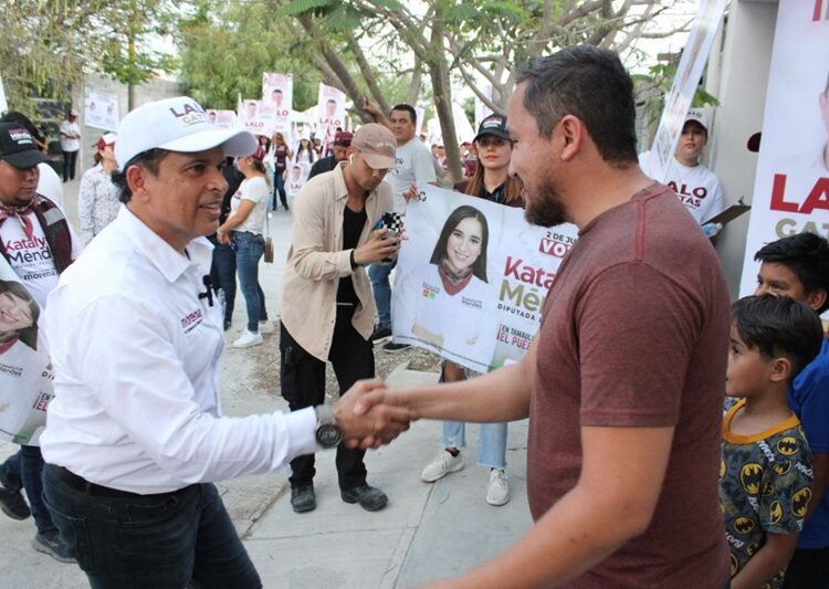 En la Marte R. Gómez refrendan voto de confianza a Lalo y Morena