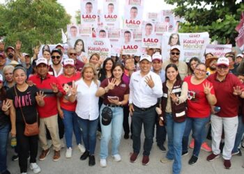 En la Marte R. Gómez refrendan voto de confianza a Lalo y Morena