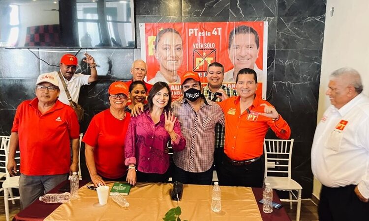 Evolución por México, respalda candidatura del PT al Senado