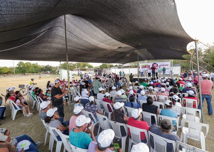 Fiesta de apoyo para Carlos Peña Ortiz en Colonia Beatriz Anaya
