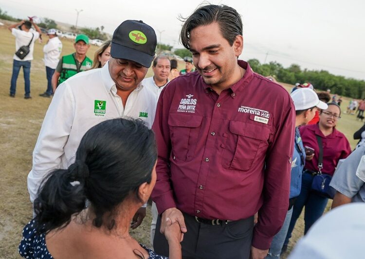 Fiesta de apoyo para Carlos Peña Ortiz en Colonia Beatriz Anaya