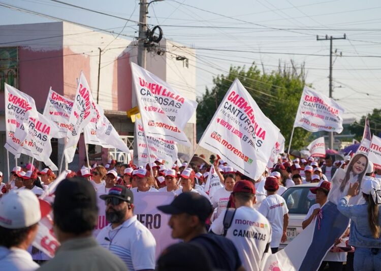 Fortalece Carmen Lilia sinergia con ciudadanos e iniciativa privada en 2.ª semana de campaña