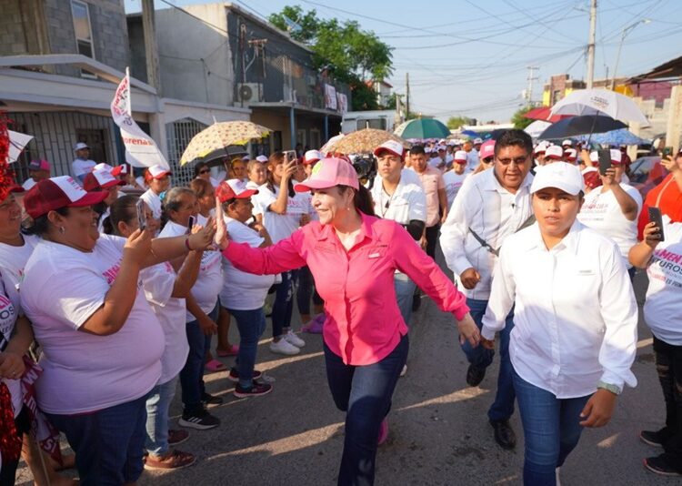 Fortalece Carmen Lilia sinergia con ciudadanos e iniciativa privada en 2.ª semana de campaña