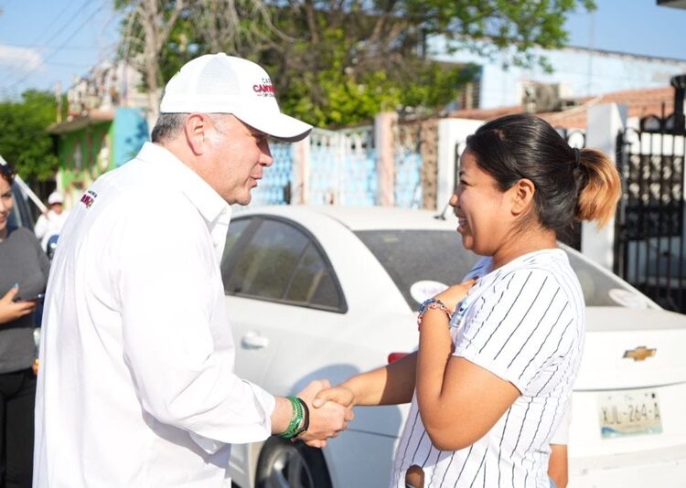 Impulsará Carlos Canturosas programas para fortalecer equidad y seguridad social para mujeres