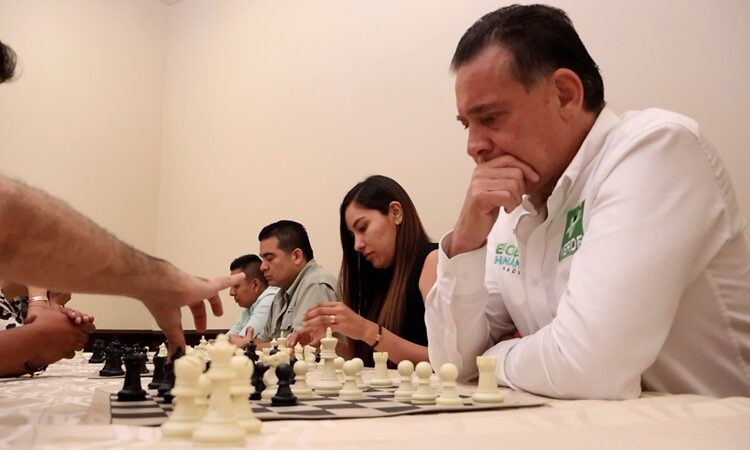 Impulsará “Geño” el ajedrez como estrategia para fortalecer capacidades de los estudiantes