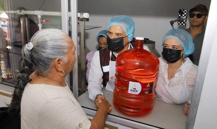 Inauguran segundo centro de Abastecimiento Municipal de Agua y Alimentos en Victoria