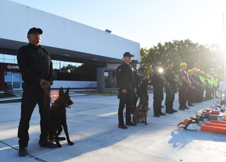 Integra SSPT “Plan Tamaulipas” para sofocar incendio en El Mante