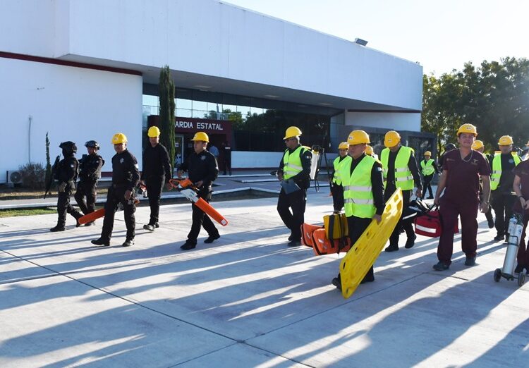 Integra SSPT “Plan Tamaulipas” para sofocar incendio en El Mante