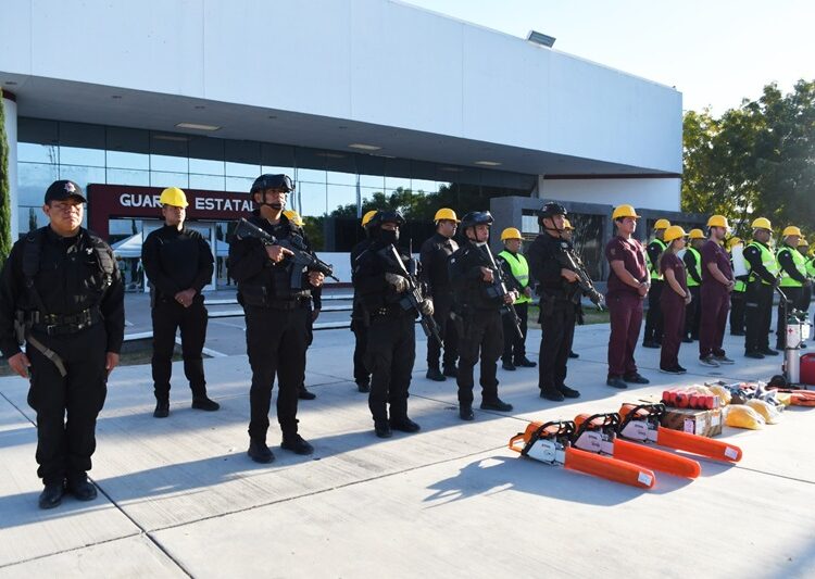 Integra SSPT “Plan Tamaulipas” para sofocar incendio en El Mante