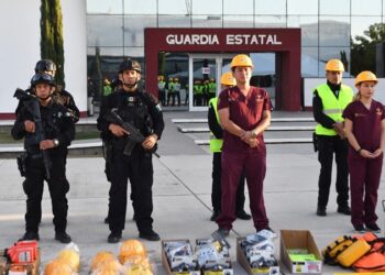 Integra SSPT “Plan Tamaulipas” para sofocar incendio en El Mante