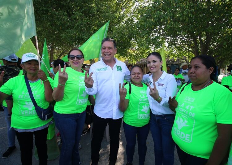 Pide Geño a votantes en Jiménez “Sigamos Haciendo Historia”
