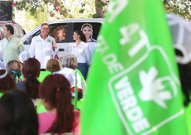 Pide Geño a votantes en Jiménez “Sigamos Haciendo Historia”