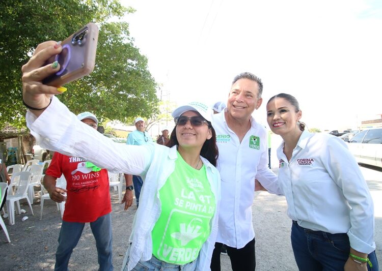 Pide Geño a votantes en Jiménez “Sigamos Haciendo Historia”