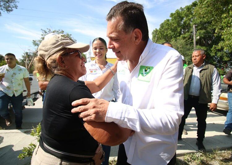 Pide Geño a votantes en Jiménez “Sigamos Haciendo Historia”