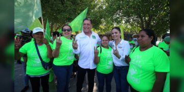 Pide Geño a votantes en Jiménez “Sigamos Haciendo Historia”