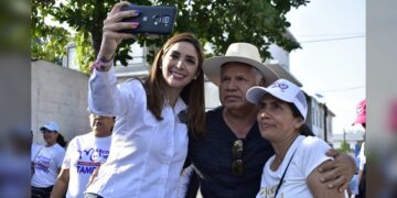 Recibe Marcela Unda gran apoyo en la Zona Norte