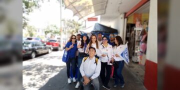 Reciben con gran alegría a la Candidata de la Coalición PRI-PAN-PRD Locatarios de Tianguis