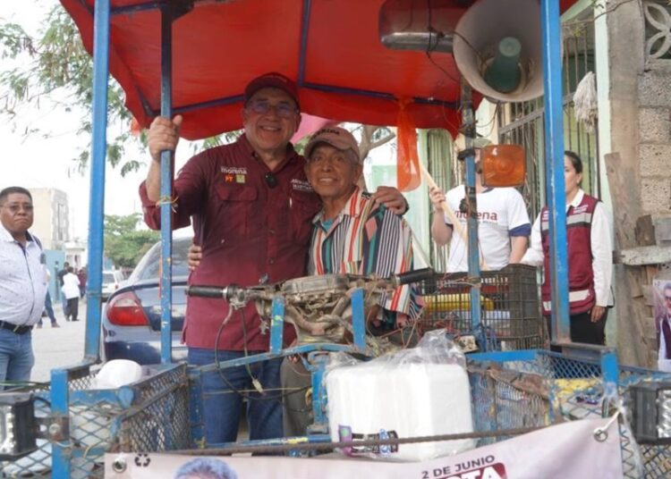 Recorre Armando Martínez el sector Laguna de la Puerta