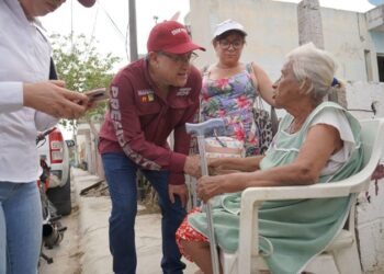Recorre Armando Martínez el sector Laguna de la Puerta