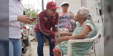 Recorre Armando Martínez el sector Laguna de la Puerta