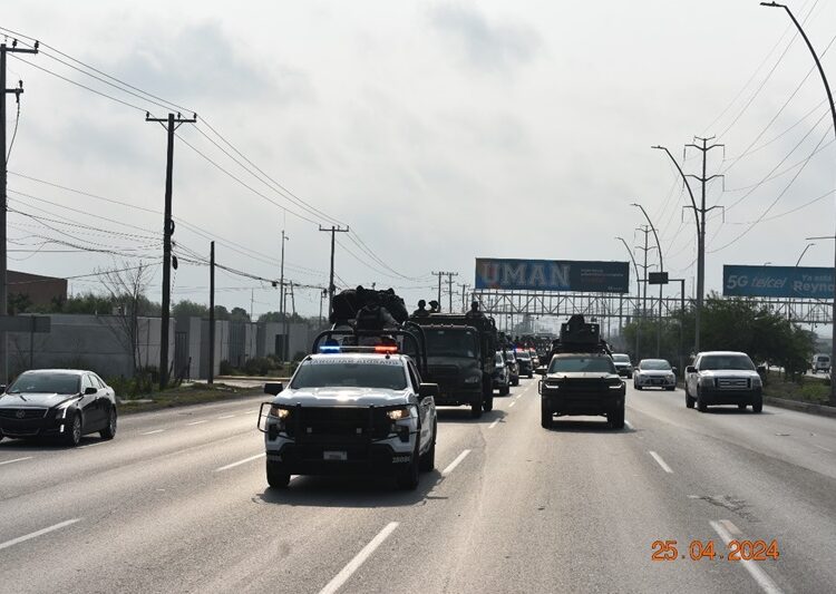 Refuerza Ejército Mexicano seguridad en Tamaulipas