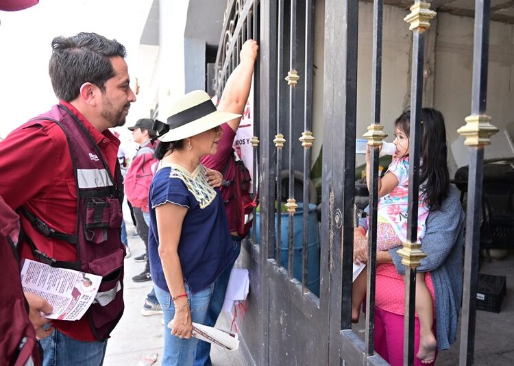 Refuerzan campaña de defensa del voto para Claudia Sheinbaum en Reynosa