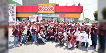 Refuerzan campaña de defensa del voto para Claudia Sheinbaum en Reynosa