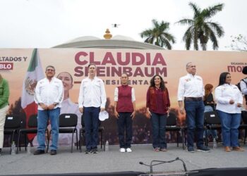 Respaldo absoluto para Claudia Sheinbaum y Armando Martínez en Altamira