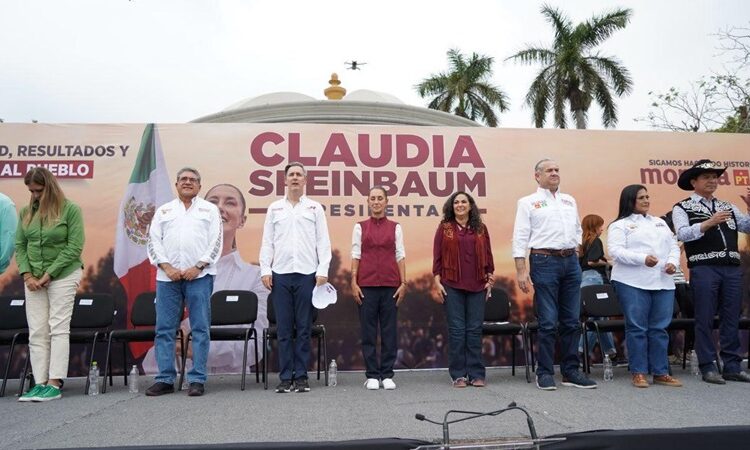 Respaldo absoluto para Claudia Sheinbaum y Armando Martínez en Altamira