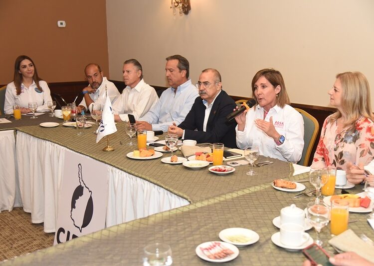 Rosa González y candidatos exponen ‘Plan de Gobierno’ a comunidad empresarial de Tampico